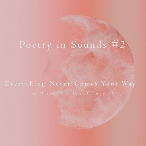 Poetry in Sounds 2 by Various Artists Album Cover. The image is a screenshot of text with a peach-colored background pattern.
